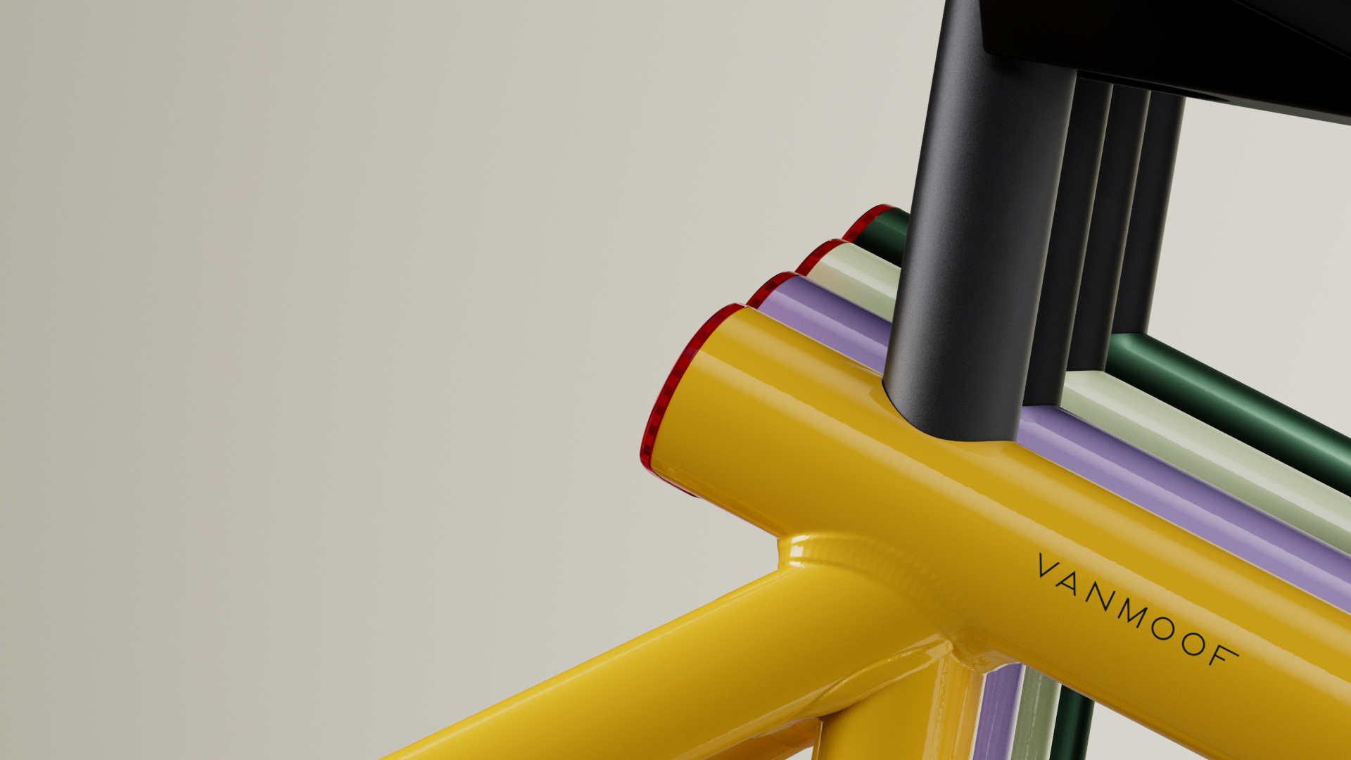 VanMoof colourful rear