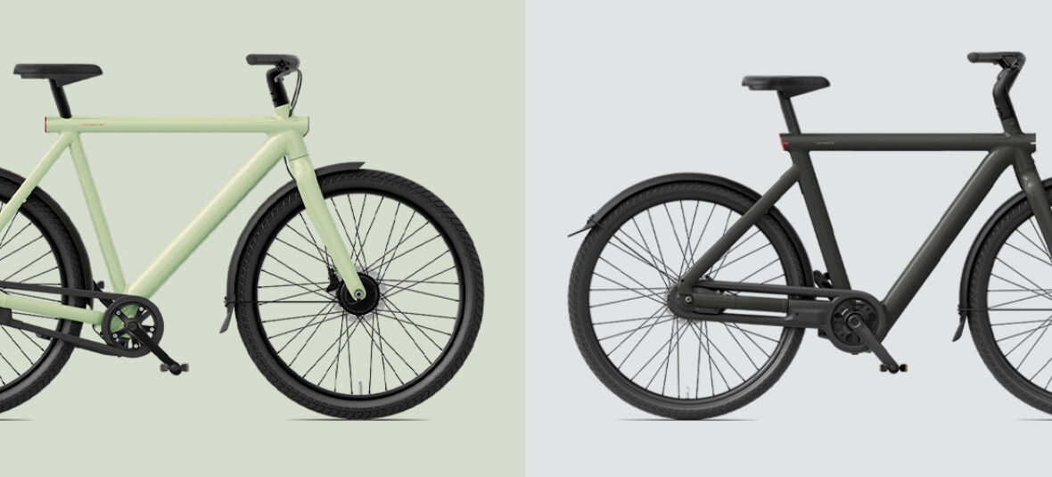 The ever-evolving VanMoof fleet